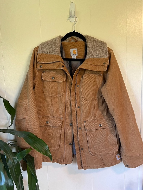 Carhartt Jackets & Blazers - Carhartt Women’s Sherpa-Lined Utility Jacket, M 8-10